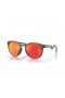 Oakley HSTN Sunglasses Matte Carbon Frame Prizm Ruby Lenses