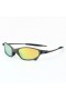 Oakley Juliet Sunglasses Black Frame Galaxy Gold Polarized Lenses