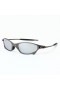 Oakley Juliet Sunglasses Black Frame Light Gray Polarized Lenses