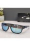 Oakley Jupiter Carbon Sunglasses Matte Gray Frame Polarized Deep Water Lenses