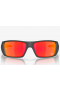 Oakley Kansas City Chiefs Heliostat Sunglasses Matte Black Frame Prizm Ruby Lenses