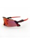 Oakley Kato Sunglasses OO9455 Black Red Frame Prizm Red Lens