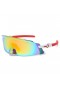 Oakley Kato Sunglasses Red Frame Galaxy Gold Lens
