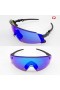 Oakley Kato X OO9475 Sunglasses Black Frame Prizm Sapphire Lens Blue Logo