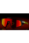 Oakley Latch Panel Inner Spark Collection Sunglasses Black Ink Frame Prizm Ruby Lenses