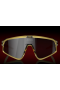 Oakley Latch Panel Sunglasses Gold Grass Frame Prizm Black Lenses