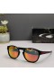 Oakley Latch Sunglasses Matte Black Frame Polarized Ruby Lenses