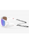Oakley Lateralis Sunglasses Matte Clear Frame Prizm Sapphire Lenses