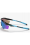 Oakley M2 Frame Sunglasses Polished Black Frame Prizm Sapphire Lenses