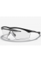 Oakley M Frame Sunglasses Black Frame Clear Lenses