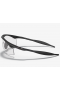 Oakley M Frame Sunglasses Black Frame Clear Lenses