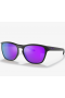 Oakley Manorburn Sunglasses Matte Black Frame Prizm Violet Lenses