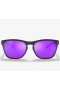 Oakley Manorburn Sunglasses Matte Black Frame Prizm Violet Lenses