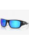Oakley Masseter Sunglasses Polished Black Frame Prizm Sapphire Polarized Lenses