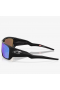 Oakley Masseter Sunglasses Polished Black Frame Prizm Sapphire Polarized Lenses