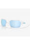Oakley Masseter Sunglasses Polished Clear Frame Prizm Deep Water Polarized Lenses