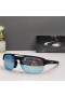 Oakley Mercenary Sunglasses Matte Black Frame Prizm Sapphire Lenses