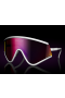 Oakley MUZM Eyeshade Sunglasses White Frame Prizm Road Lenses