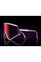 Oakley MUZM Eyeshade Sunglasses White Frame Prizm Road Lenses
