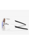 Oakley Paracord Sunglasses Polished Clear Frame Prizm Sapphire Lenses