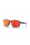 Oakley Parlay Sunglasses Matte Carbon Frame Prizm Ruby Lenses