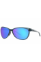 Oakley Pasque Sunglasses Crystal Black Frame Prizm Sapphire Polarized Lenses