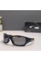 Oakley Pit Bull Sunglasses Matte Black Yellow Frame Gray Polarized Lenses