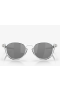 Oakley Pitchman Sunglasses Polished Clear Frame Prizm Black Lenses