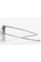 Oakley Pitchman Sunglasses Polished Clear Frame Prizm Black Lenses