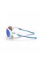 Oakley Plazma Sunglasses Matte White Frame Prizm Sapphire Lenses