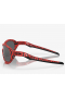 Oakley Plazma Sunglasses Red Tiger Frame Prizm Black Lenses