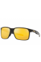 Oakley Portal X Sunglasses Polished Black Frame Prizm 24K Polarized Lenses