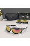 Oakley Racing Jacket Sunglasses Gray Black Frame Prizm Ruby Lenses