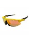 Oakley Radar EV Advancer Sunglasses OO9442 Black Yellow Frame Prizm Ruby Lens