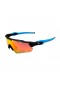 Oakley Radar EV Path OO9275 Sunglasses Black Blue Frame Prizm Ruby Lens