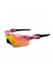 Oakley Radar EV Path OO9275 Sunglasses Pink Black Frame Prizm Ruby Lens
