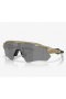 Oakley Radar® EV Path® Terrazzo Collection Sunglasses Matte Fern Terrazzo Frame Prizm Black Polarized Lenses