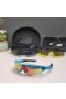 Oakley Radar Path Sunglasses Black Blue Frame Galaxy Ruby Lenses