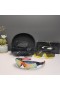 Oakley Radar Path Sunglasses Black Red Frame Galaxy Ruby Lenses