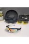 Oakley Radar Path Sunglasses Black White Frame Galaxy Ruby Lenses