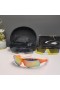 Oakley Radar Path Sunglasses Orange White Frame Galaxy Ruby Lenses