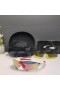 Oakley Radar Path Sunglasses White Red Frame Galaxy Ruby Lenses