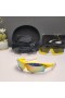 Oakley Radar Path Sunglasses White Yellow Frame Galaxy Gold Lenses