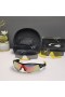 Oakley Radar Path Sunglasses Yellow Black Frame Galaxy Ruby Lenses