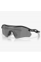 Oakley Radar® Plate​ Sunglasses Matte Black Frame Prizm Black Polarized Lenses