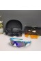 Oakley RadarLock Path Sunglasses Blue Frame Polarized Deep Blue Lenses