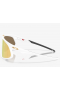 Oakley RSLV Sunglasses Matte White Frame Prizm 24k Lenses