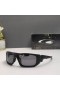 Oakley Scalpel Sunglasses Matte Black Frame Gray Polarized Lenses