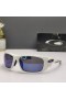 Oakley Scalpel Sunglasses Matte White Frame Deep Water Polarized Lenses