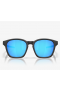 Oakley Shackle Sunglasses Matte Black Frame Prizm Sapphire Lenses